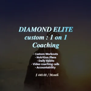 Diamond Elite 1 on 1 Coaching Monthly