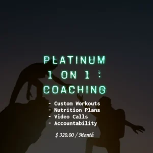 Platinum 1 on 1 Coaching Monthly